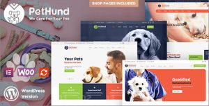 Pet Hund - Animals Shop  Veterinary WordPress Theme