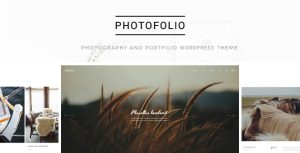 Photofolio - Photography  Portfolio WordPress Theme