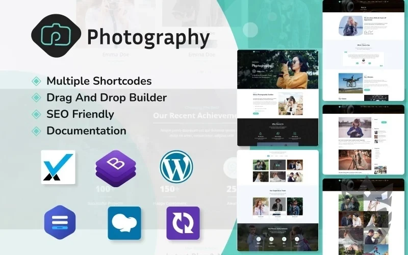 Photography Portfolio WordPress Theme