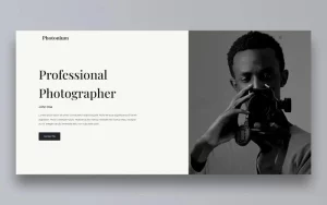 Photonium - Photographer Portfolio Wordpress Theme WordPress Theme