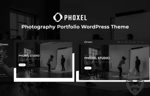 Phoxel - Photography Portfolio WordPress Theme