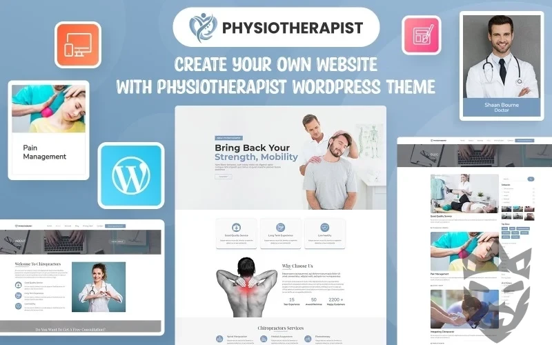 Physiotherapist WordPress Theme