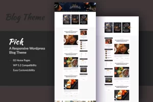 Pick - Blogging Theme