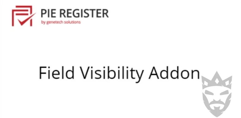 Pie Register Field Visibility Addon