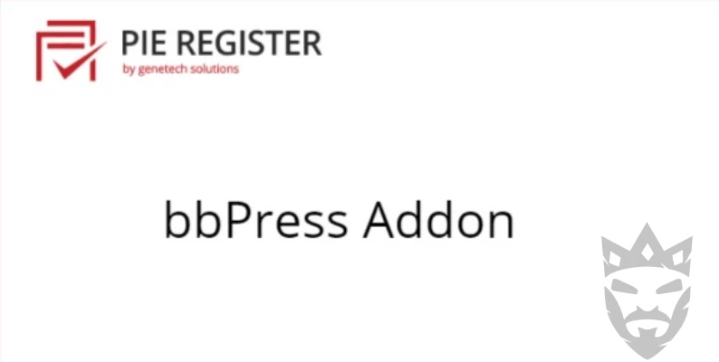 Pie Register bbPress Addon