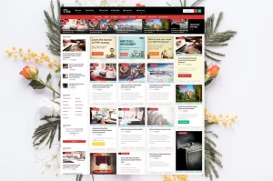 Pin = Pinterest Style Membership News Blog Theme