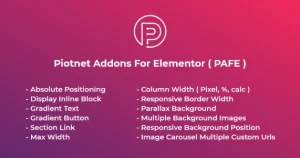 Piotnet Addons For Elementor Pro