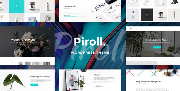 Piroll - Portfolio WordPress Theme