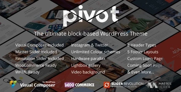 Pivot | Responsive Multipurpose WordPress Theme