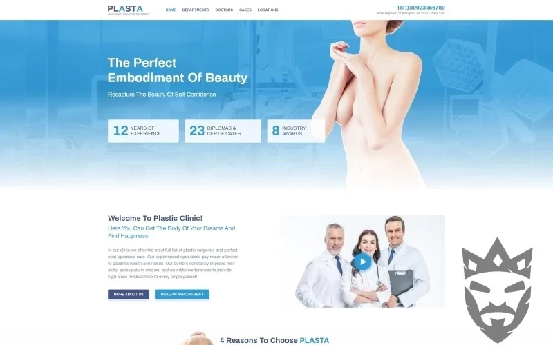 Plasta - Medical WordPress Elementor Theme WordPress Theme