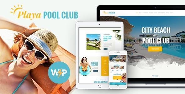 Playa | Beach  Pool Club WordPress Theme