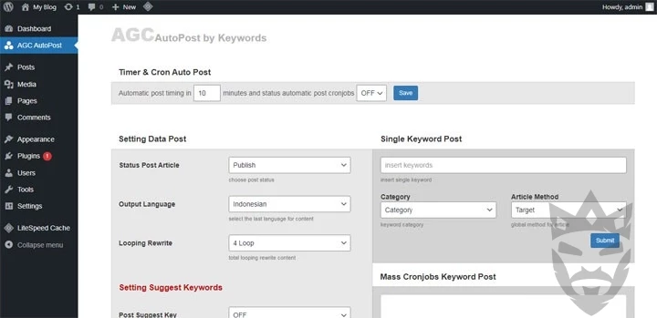 Plugin Autopost by Keywords (Agc Script)