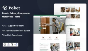 Poket - Delivery Responsive WordPress Theme