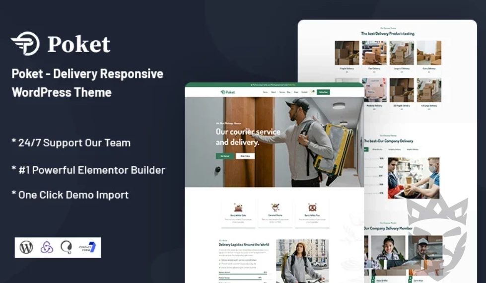 Poket - Delivery Responsive WordPress Theme