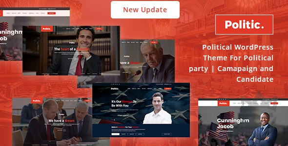 Politic - Political WordPress Theme