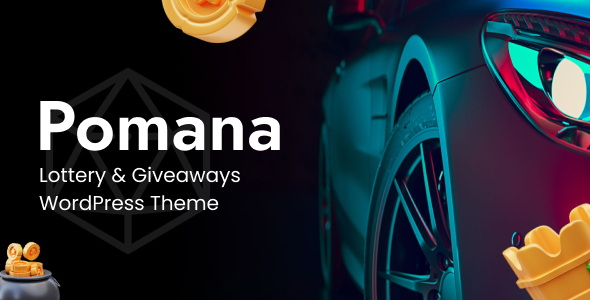 Pomana - Lottery  Giveaways WordPress Theme