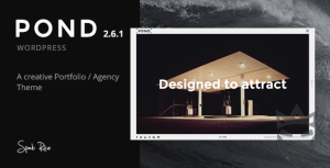 Pond - Creative Portfolio / Agency WordPress Theme