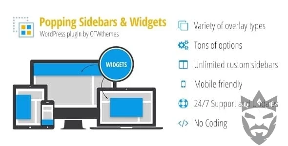 Popping Sidebars and Widgets for WordPress