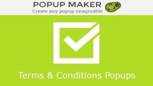 Popup Maker Terms & Conditions Popups