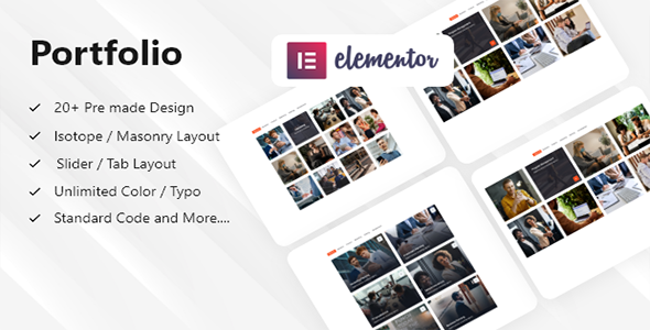 Portfolio Builder - Elementor Portfolio Addon