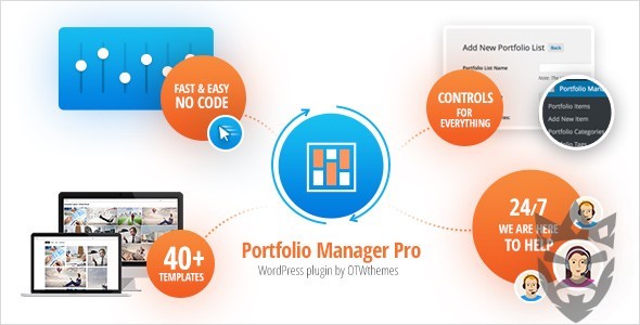 Portfolio Manager Pro - WordPress Responsive Portfolio  Gallery