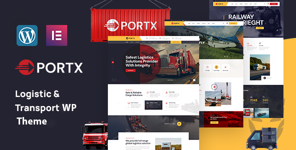 Portx - Logistics and Transportation WordPress Theme