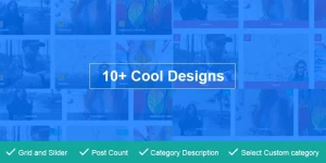 Post Category Image Grid and Slider Pro