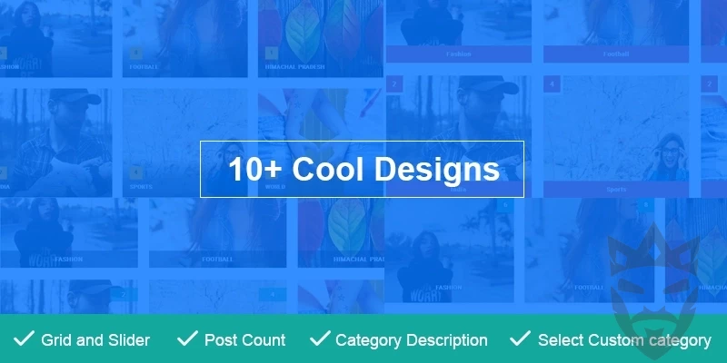 Post Category Image Grid and Slider Pro