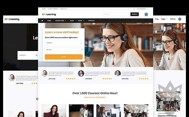 PremiumPress LMS Learning Theme