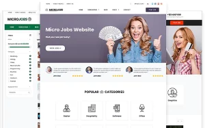 PremiumPress Micro Jobs Theme