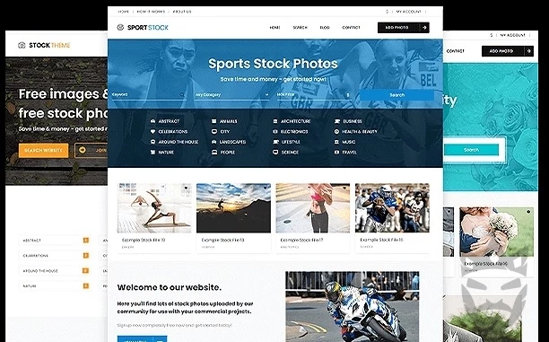 PremiumPress Stock Photo Theme