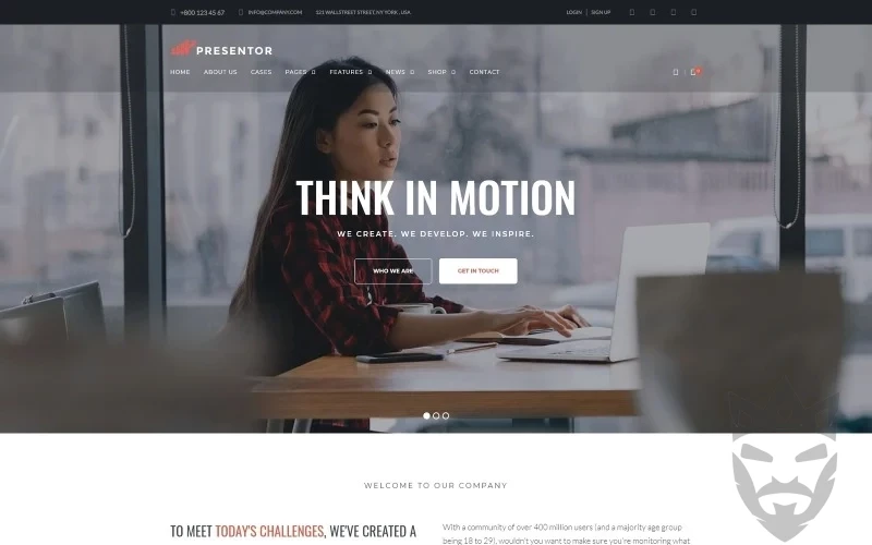 Presentor - Business WordPress Elementor Theme WordPress Theme