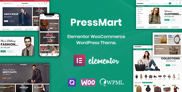 PressMart - Modern Elementor WooCommerce WordPress Theme