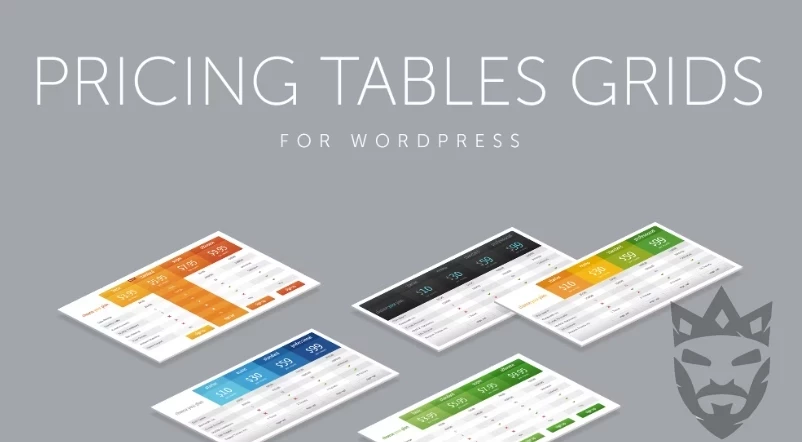 Pricing Tables Grids for WordPress