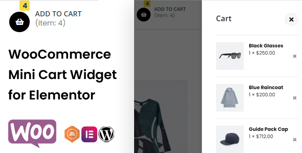 WooCommerce Mini Cart Widget for Elementor