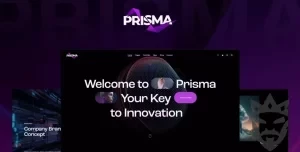 Prisma – Digital Startup & App WordPress Theme + AI