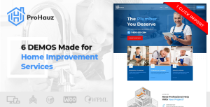 ProHauz – Handyman  Plumber WordPress Theme