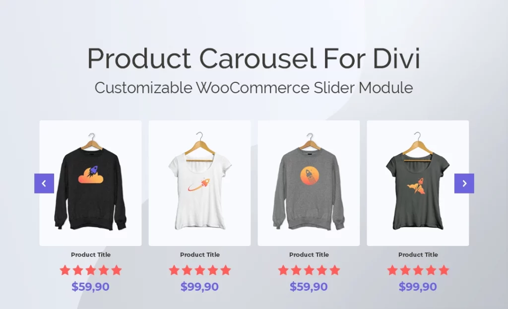 Product Carousel for Divi and WooCommerce