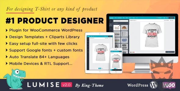 Product Designer for WooCommerce WordPress | Lumise