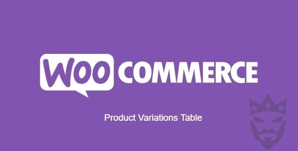 Product Variations Table for WooCommerce