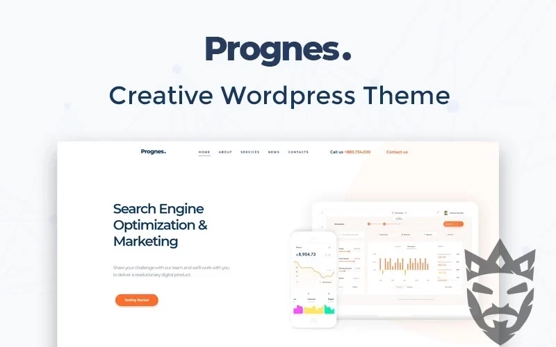 Prognes - Consulting Multipurpose Clean WordPress Elementor Theme WordPress Theme