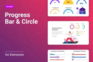 Progress Bar and Progress Circle for Elementor