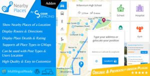 Nearby Places WordPress Plugin