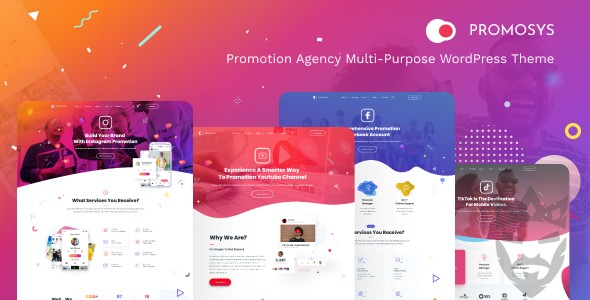 PromoSys - Promotion Services Multi-Purpose WordPress Theme