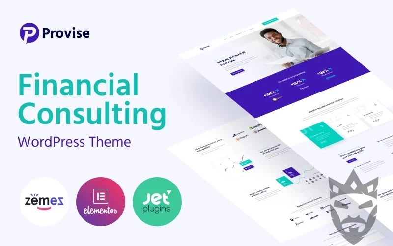 Provise - Special Financial Consulting WordPress Theme