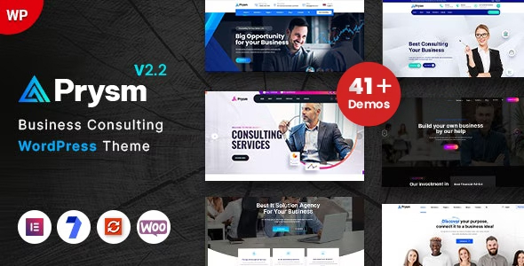 Prysm - Consulting  Business WordPress Theme