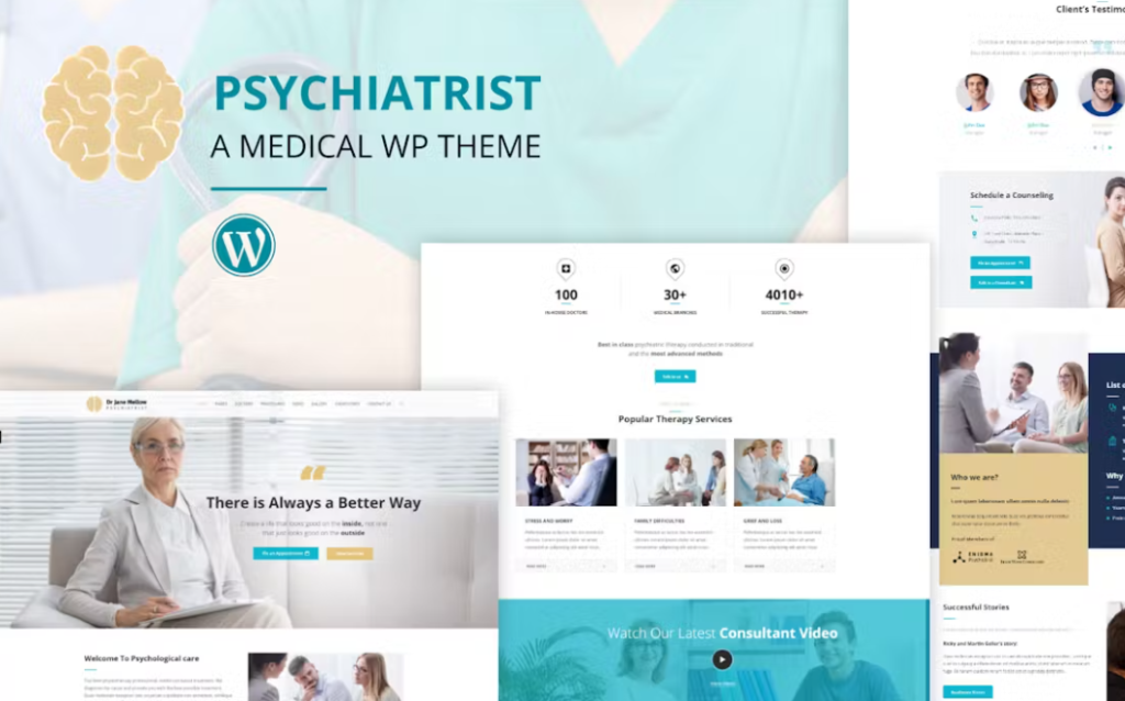 Psychology – Counseling WordPress Theme