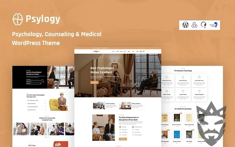 Psylogy - Psychology And Counseling Responsive WordPress Theme