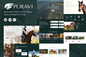 Puravi - Equestrian Club  Horse Riding Theme