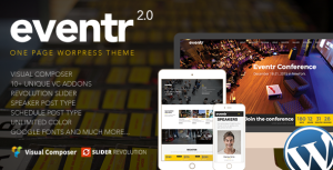 Eventr - One Page Event WordPress Theme